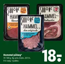 Coop 365 Hammel pålæg tilbud