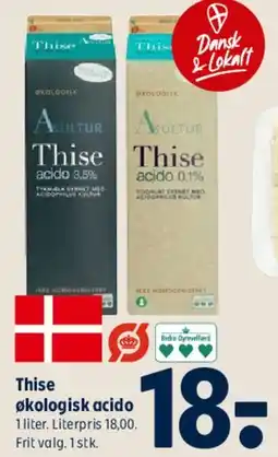 Coop 365 Thise økologisk acido tilbud