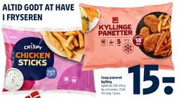 Coop 365 Coop paneret kylling / Crispy Chicken Sticks tilbud