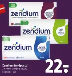 Coop 365 Zendium tandpasta tilbud