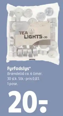 Coop 365 Fyrfadslys / Tea lights tilbud