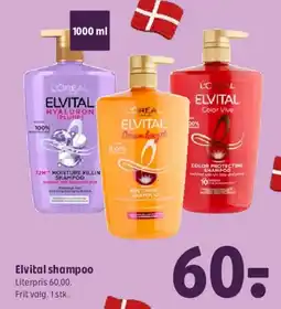 Coop 365 Elvital shampoo tilbud