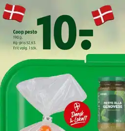 Coop 365 Coop pesto tilbud