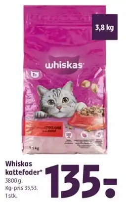 Coop 365 Whiskas kattefoder tilbud