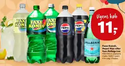SuperBrugsen Faxe Kondi / Pepsi Max / San Pellegrino tilbud
