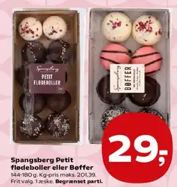 SuperBrugsen Spangsberg Petit flødeboller eller Bøffer tilbud