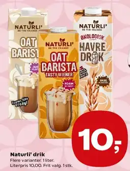 SuperBrugsen Naturli' drik tilbud
