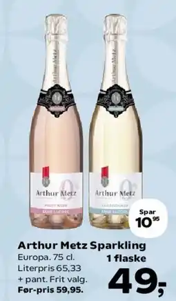 SuperBrugsen Arthur Metz Sparkling tilbud
