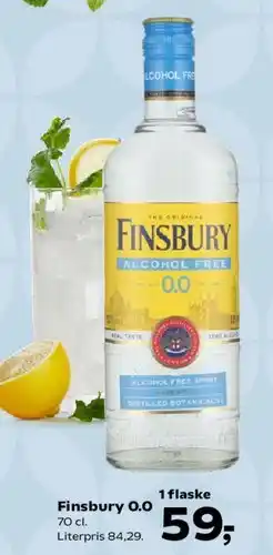 SuperBrugsen Finsbury 0.0 tilbud