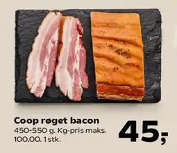 SuperBrugsen Coop røget bacon tilbud