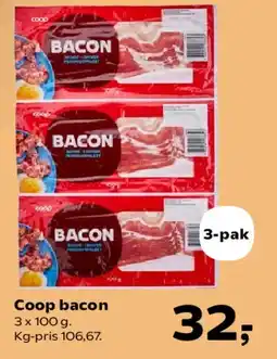 SuperBrugsen Coop bacon tilbud