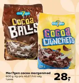 SuperBrugsen Mor7gen cocoa morgenmad tilbud