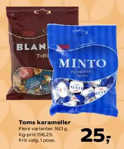 SuperBrugsen Toms karameller tilbud