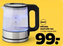 Netto Spot Elkedel med LED-lys tilbud