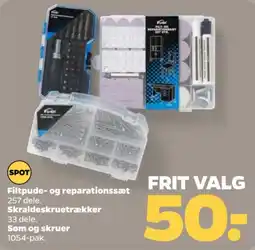 Netto Fisher FiltPude- og reparationssæt tilbud