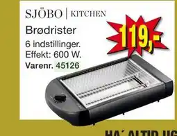 Harald Nyborg SJÖBO | KITCHEN Brødrister tilbud