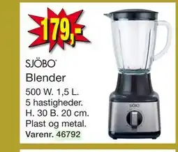 Harald Nyborg SJÖBO Blender tilbud