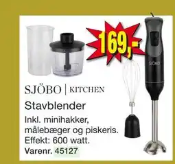 Harald Nyborg SJÖBO | KITCHEN Stavblender tilbud