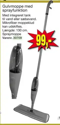 Harald Nyborg Gulvmoppe med sprayfunktion tilbud