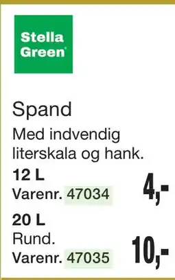 Harald Nyborg Stella Green Spand tilbud
