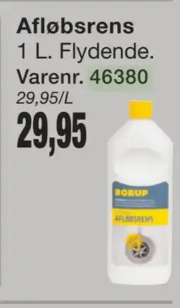 Harald Nyborg Afløbsrens tilbud