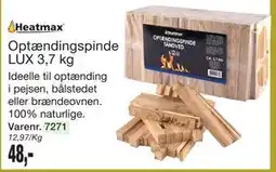 Harald Nyborg Heatmax Optændingspinde LUX 3,7 kg tilbud
