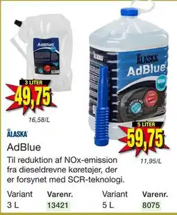 Harald Nyborg Alaska AdBlue tilbud