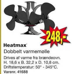 Harald Nyborg Heatmax Dobbelt varmemølle tilbud