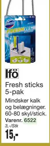 Harald Nyborg Ifö Fresh sticks 5-pak tilbud