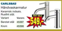 Harald Nyborg CARLSBAD Håndvaskarmatur tilbud