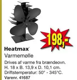 Harald Nyborg Heatmax Varmemølle tilbud