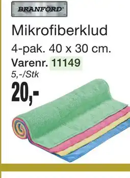 Harald Nyborg Branford Mikrofiberklud tilbud