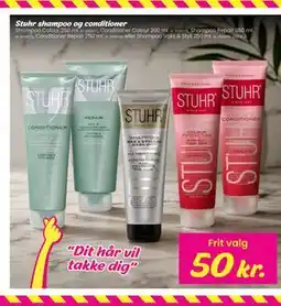 Hi five Stuhr shampoo og conditioner tilbud