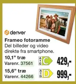 Harald Nyborg Frameo fotoramme tilbud