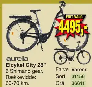 Harald Nyborg Elcykel City 28” tilbud