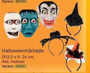 Harald Nyborg Halloweenhårbøjle tilbud