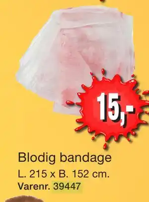 Harald Nyborg Blodig bandage tilbud