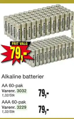 Harald Nyborg Alkaline batterier tilbud