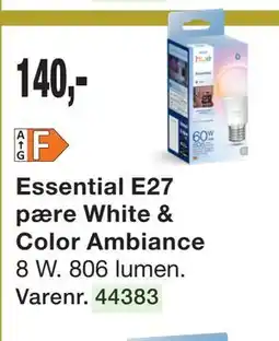 Harald Nyborg Essential E27 pære White & Color Ambiance tilbud