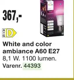 Harald Nyborg White and color ambiance A60 E27 tilbud