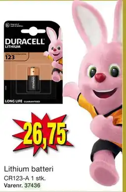 Harald Nyborg Lithium batteri tilbud