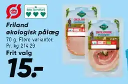 Bilka Friland økologisk pålæg tilbud
