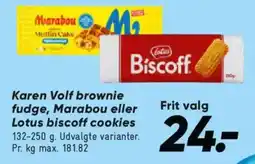 Bilka Karen Volf brownie fudge tilbud
