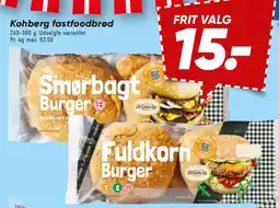 Bilka Kohberg Smørbagt Burger tilbud