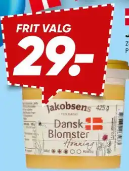 Bilka Jakobsens Blomster Honning tilbud