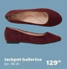 Kvickly Jackpot ballerina tilbud