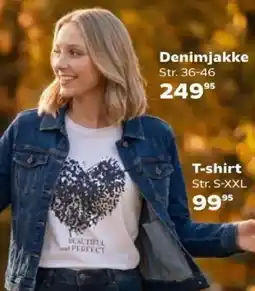 Kvickly Denimjakke tilbud