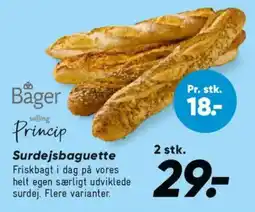 Bilka Bager Princip Surdejsbaguette tilbud
