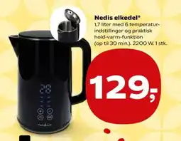 Kvickly Nedis elkedel tilbud