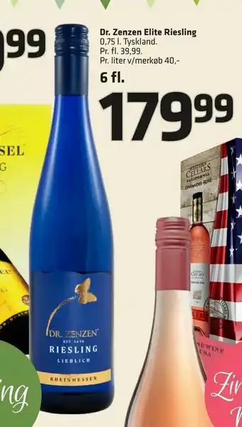 Fleggaard Dr. Zenzen Elite Riesling tilbud